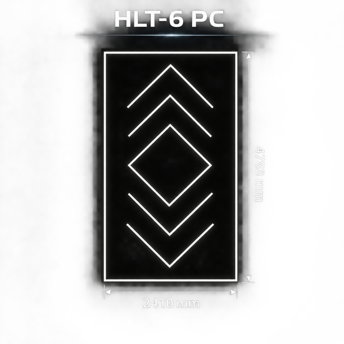 مصباح سقف LED طراز HLT-6-PC – آرو (Arrow) – أبيض