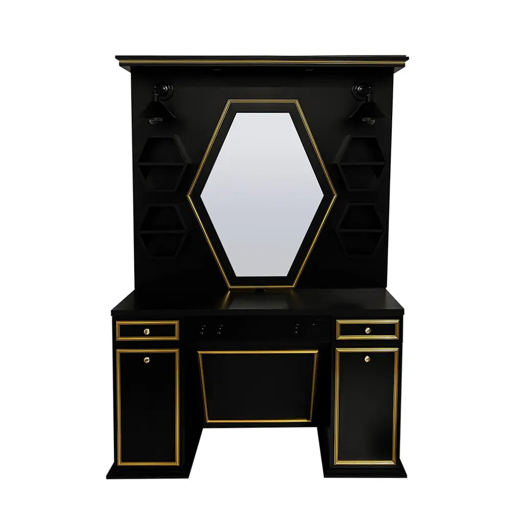 Spiegelstation | MS-19 | Zwart & Goud