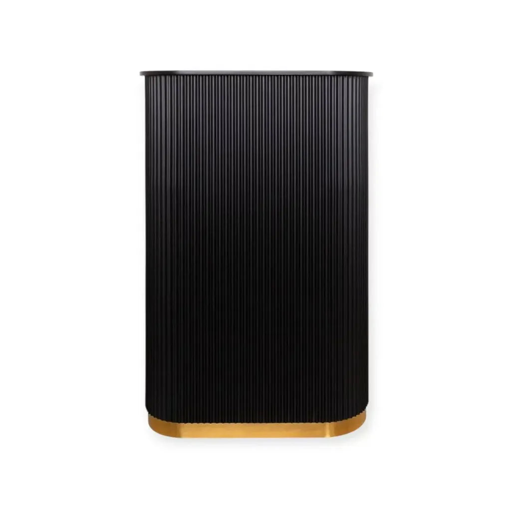 Receptiebalie | RD-01-BL | Zwart 80 cm