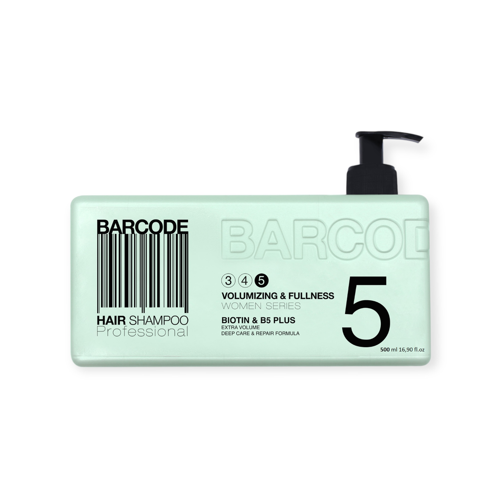 Barcode Hair Shampoo | Volumizing | 500 ml