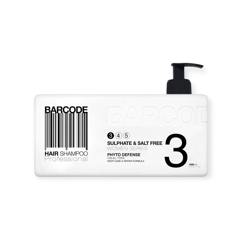 Barcode Hair Shampoo | Sulphate-Free | 1000 ml