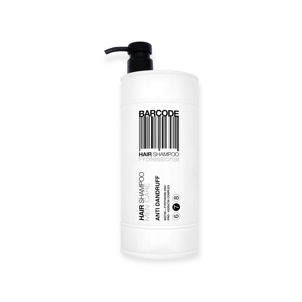 Barcode Men Care Shampoo | Anti Dandruff | 1000 ml