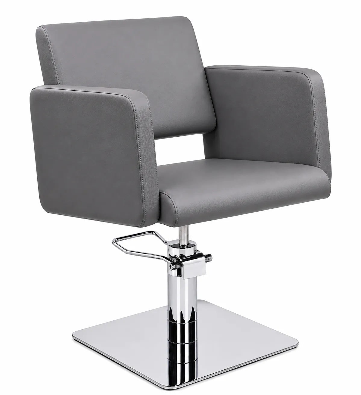 Salon Chair CZ-009EY-C1 | Silver Frame | Grey (014)