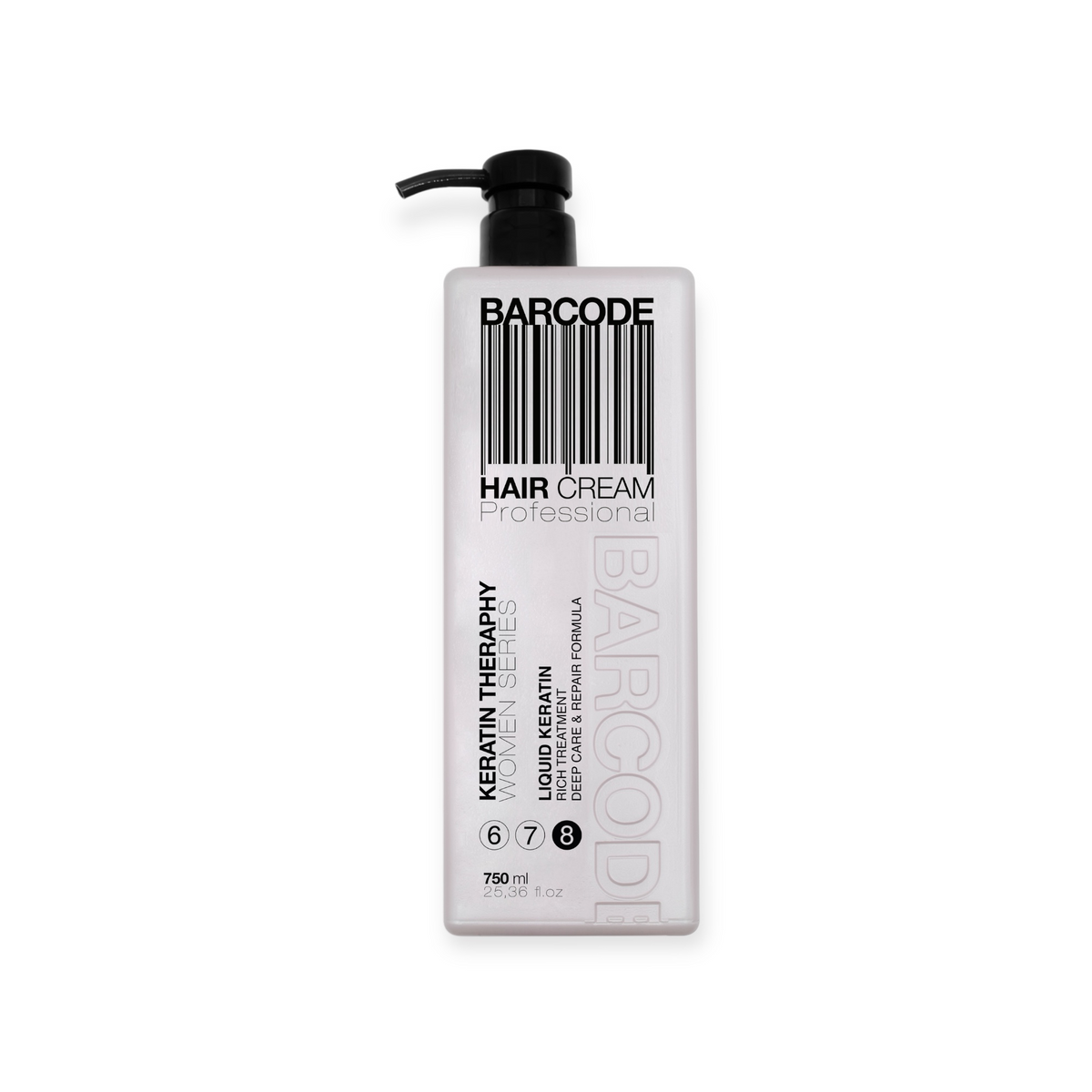 Barcode Hair Cream | Keratin | 750 ml