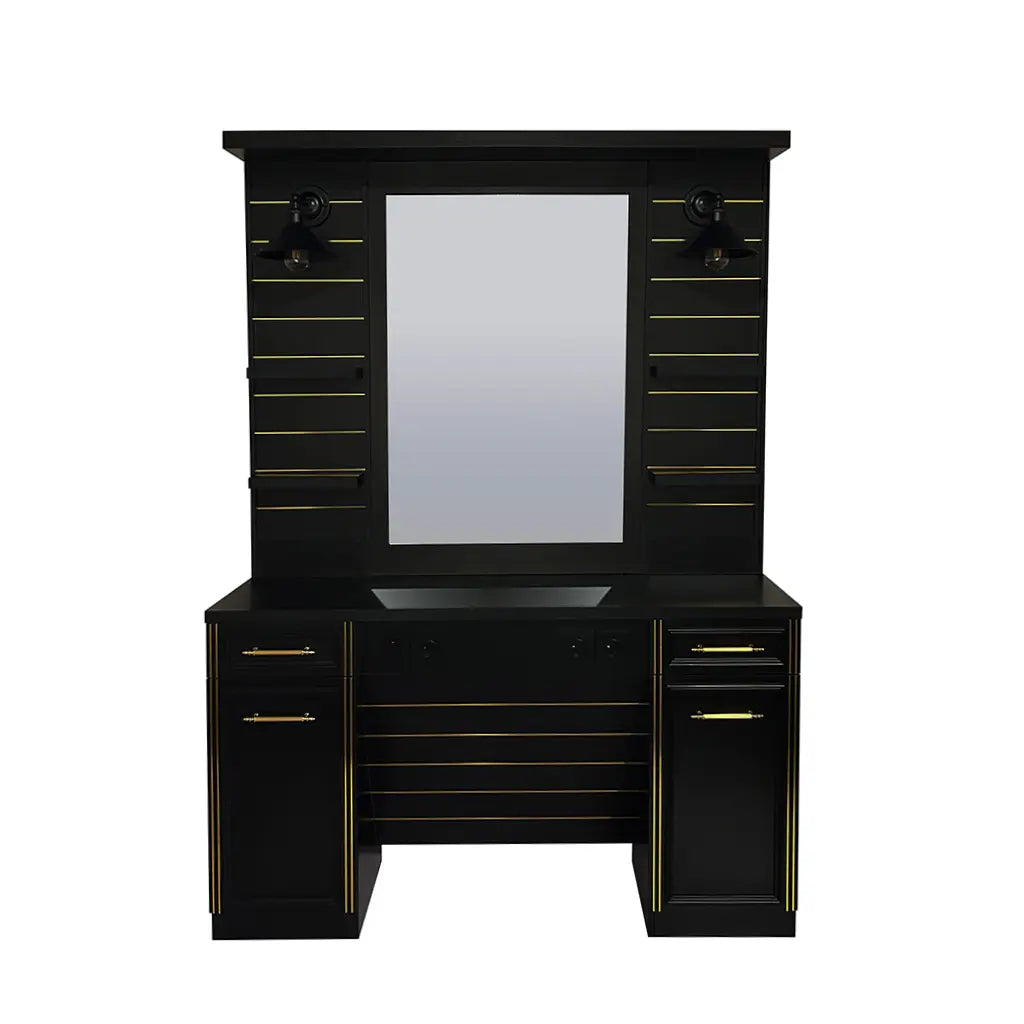 Spiegelstation | MS-18 | Zwart & Goud