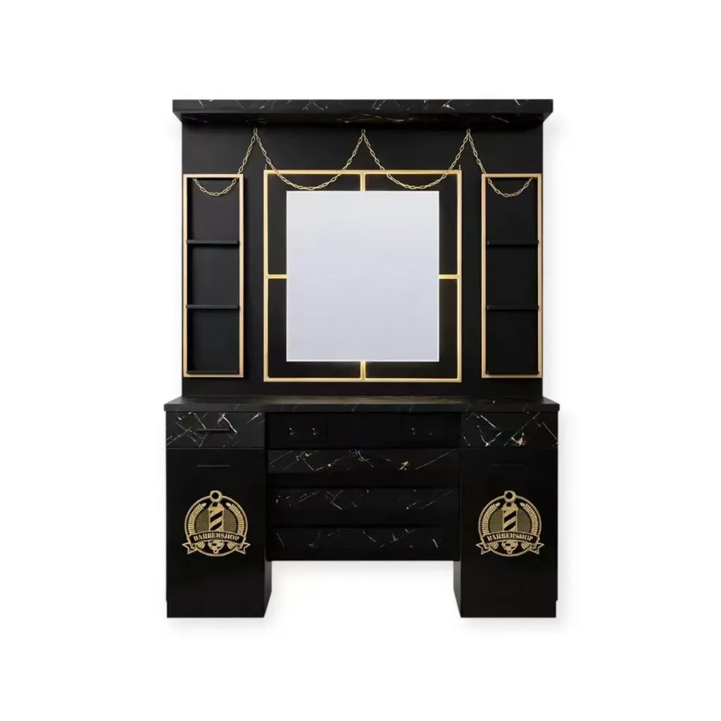 Spiegelstation | MS-26 | Zwart & Goud