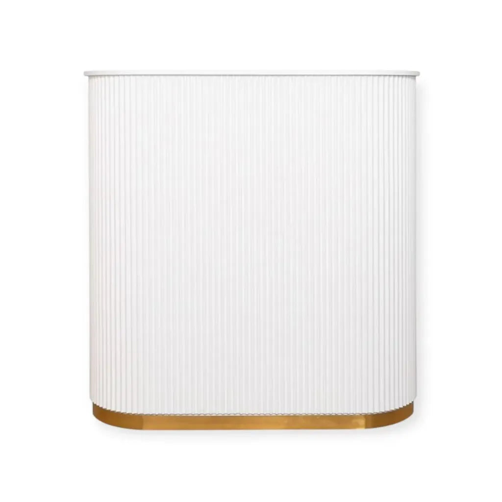 Receptiebalie | RD-01-WH | Wit 120 cm