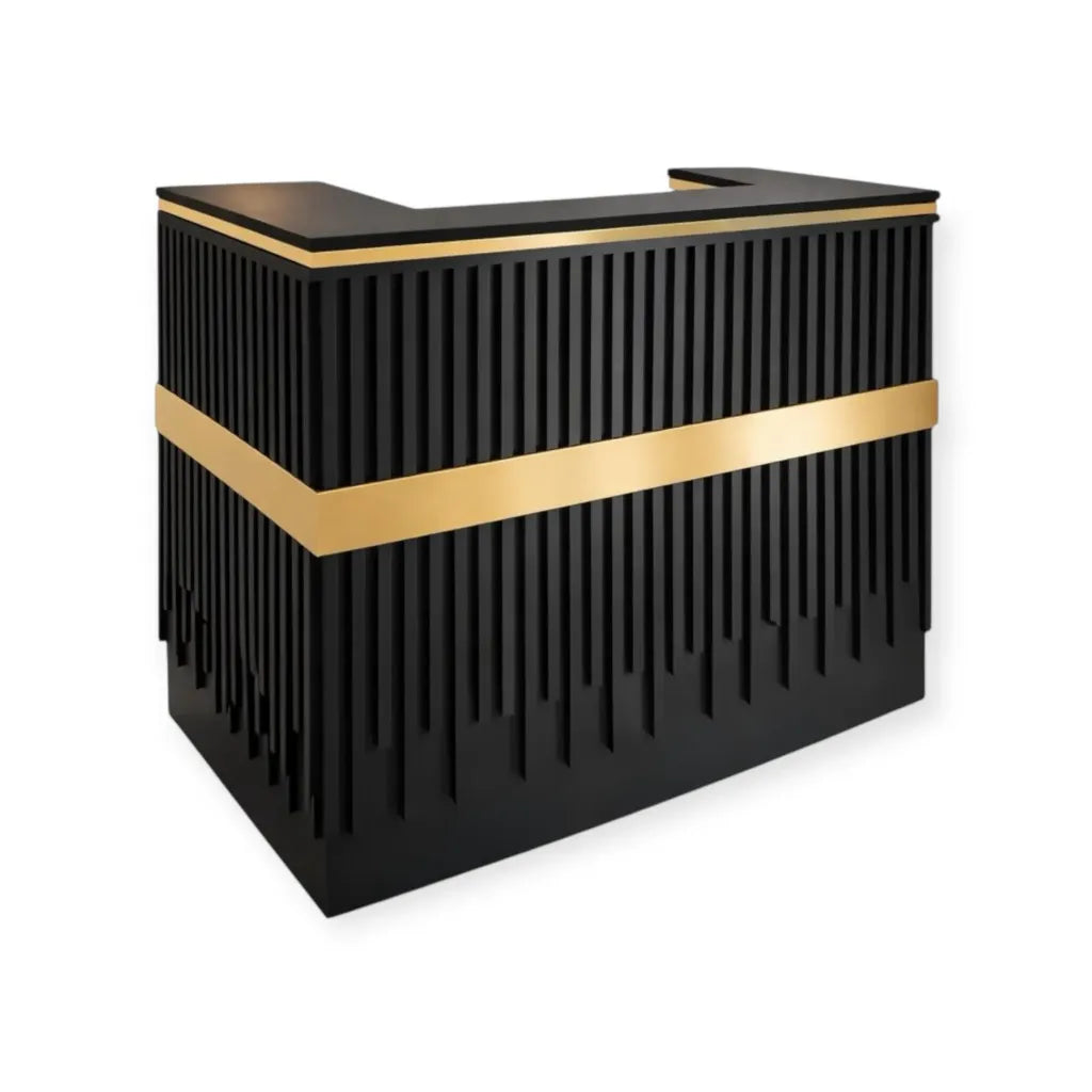 Receptiebalie | RD-28 | Zwart 120 cm