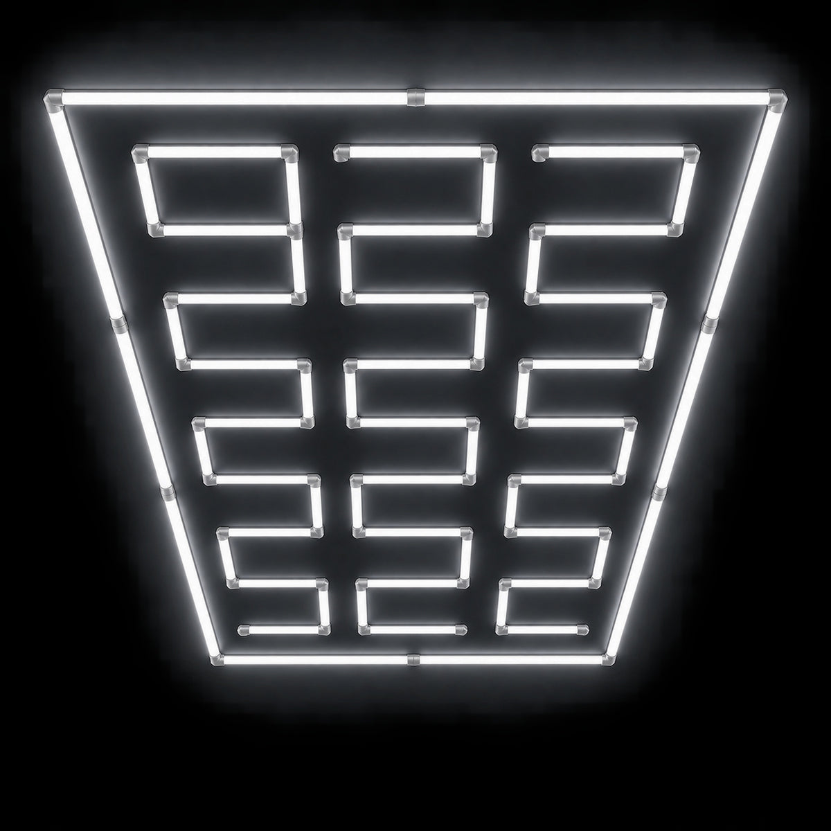 LED-plafondlamp HLT-11-PC – Meander – Wit