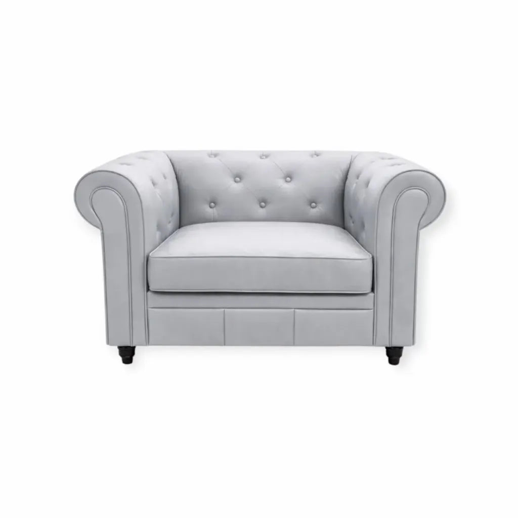 Chesterfield Sofa GDS0205CA-1 | RA002 Grey
