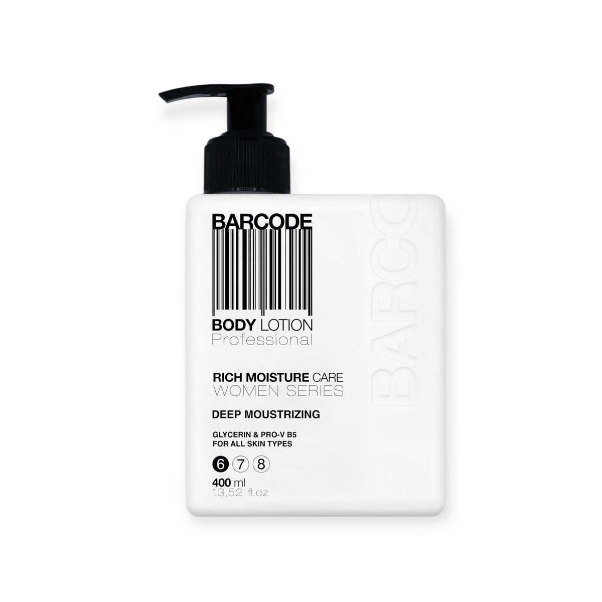 Barcode Body Lotion | Rich Moisture | 400 ml