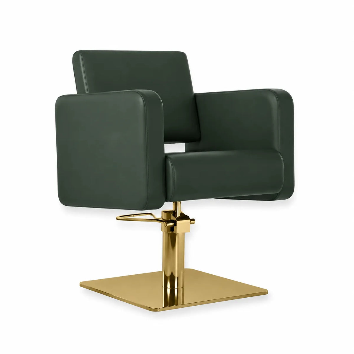 Salon Chair FR-88006-C6 | Gold Frame | Darwin Green (026)